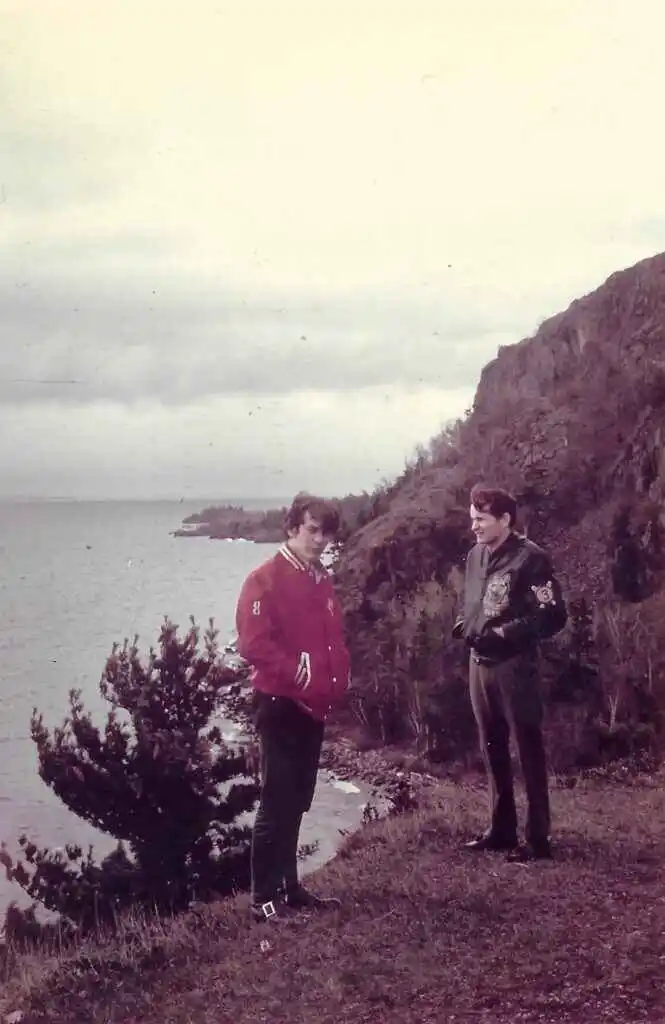 Dad and his brother 1966 -  My Father's Daughter