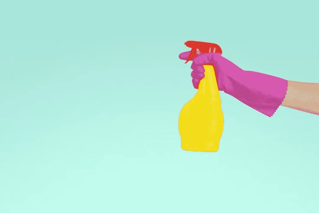 Squeegee away with liquid