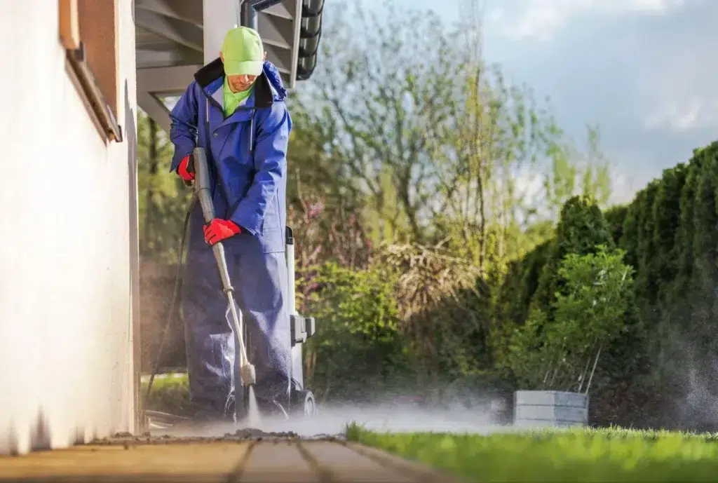 Refreshing Their Home’s Exterior with Pressure Washing