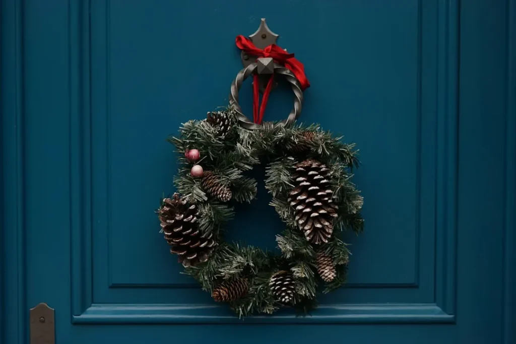 Decorate intending to create a warm holiday atmosphere
